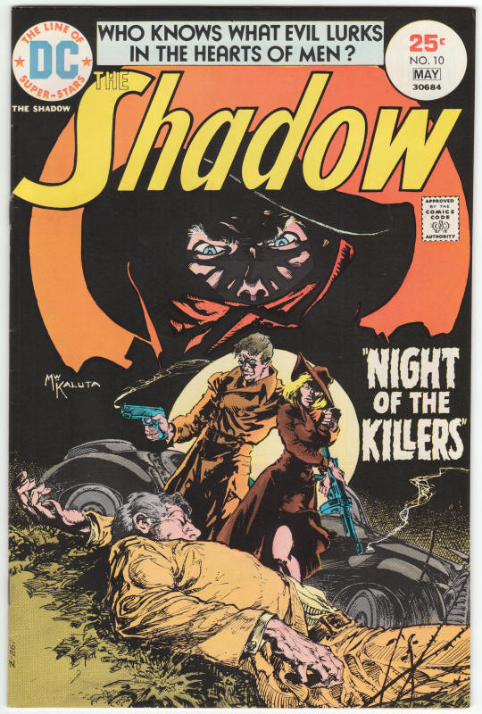 The Shadow #10 front cover