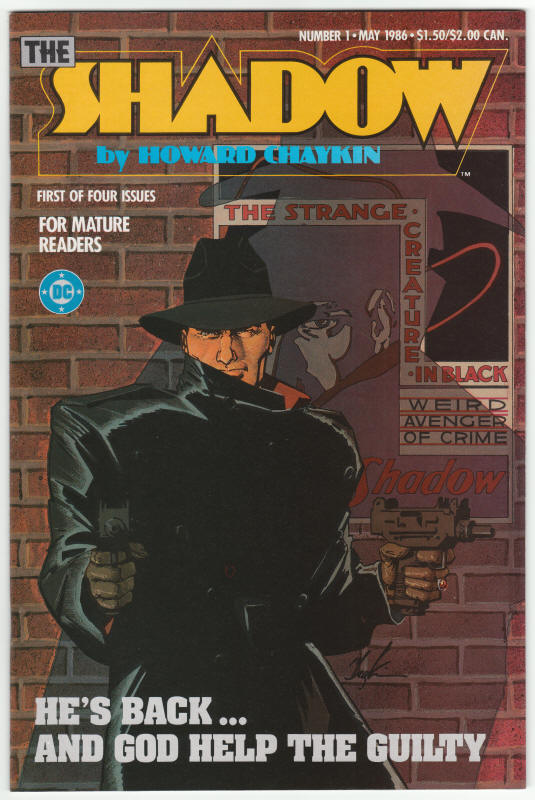 The Shadow 1986 #1 Mini Series