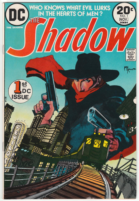 The Shadow #1 DC Comics Mike Kaluta front cover