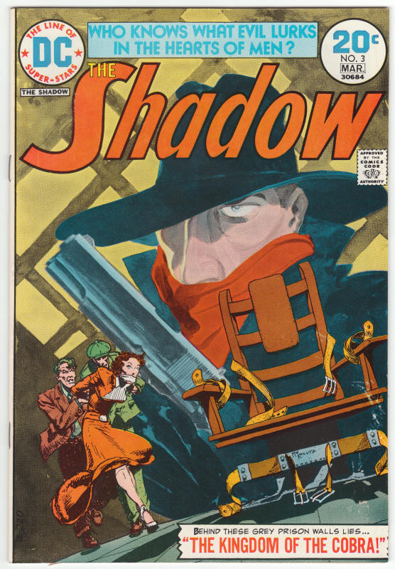 The Shadow #3 DC Comics Mike Kaluta front cover