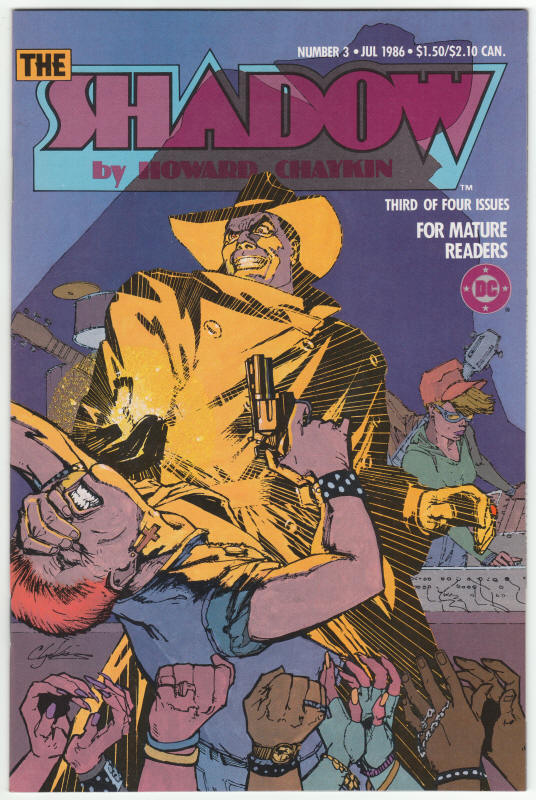 The Shadow 1986 #3 Mini Series