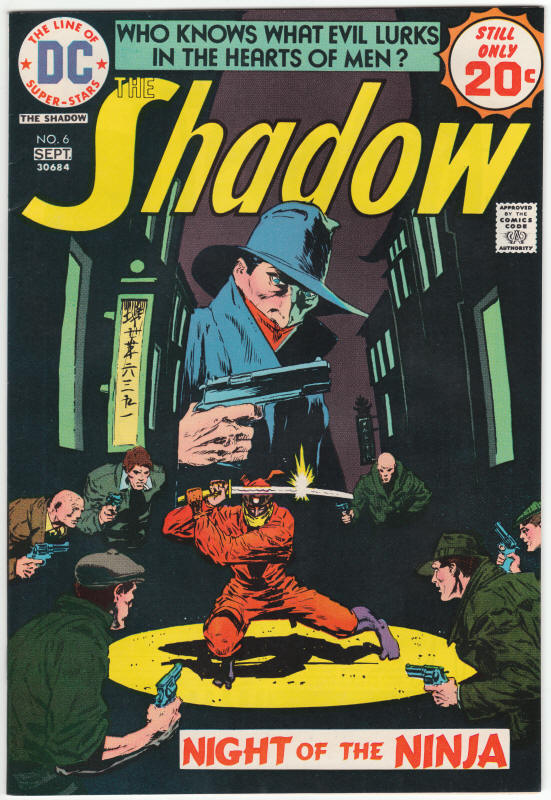 The Shadow 6 front cover