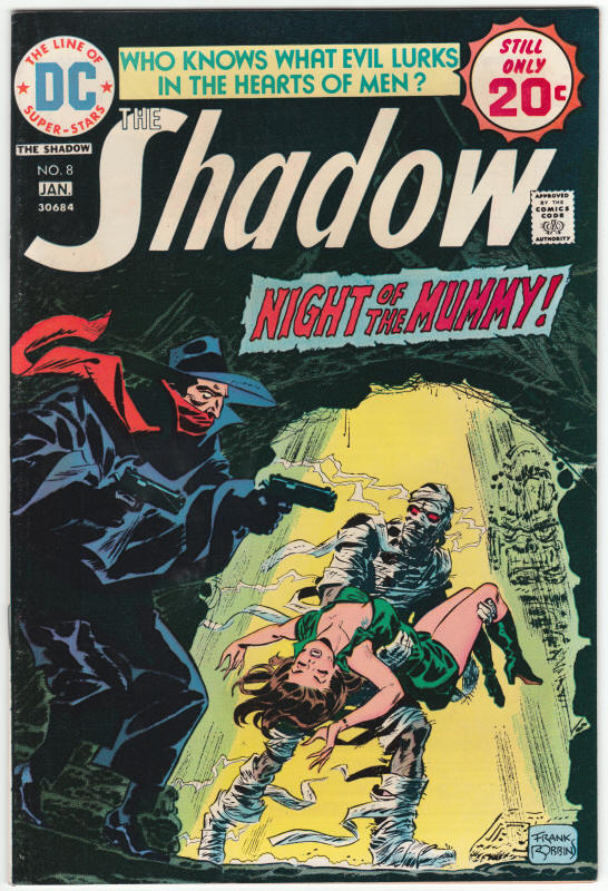 The Shadow 8 front cover