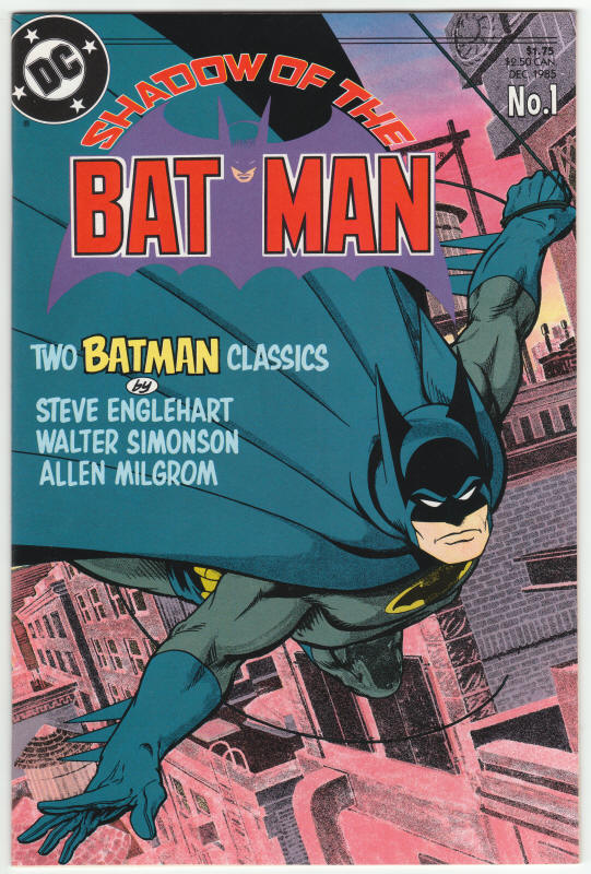 Shadow Of The Batman #1 front cover