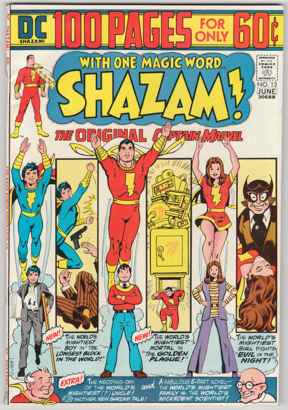 Shazam #12 front cover