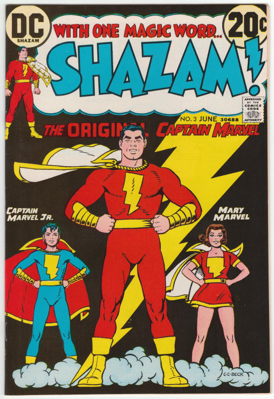 Shazam #3 front cover