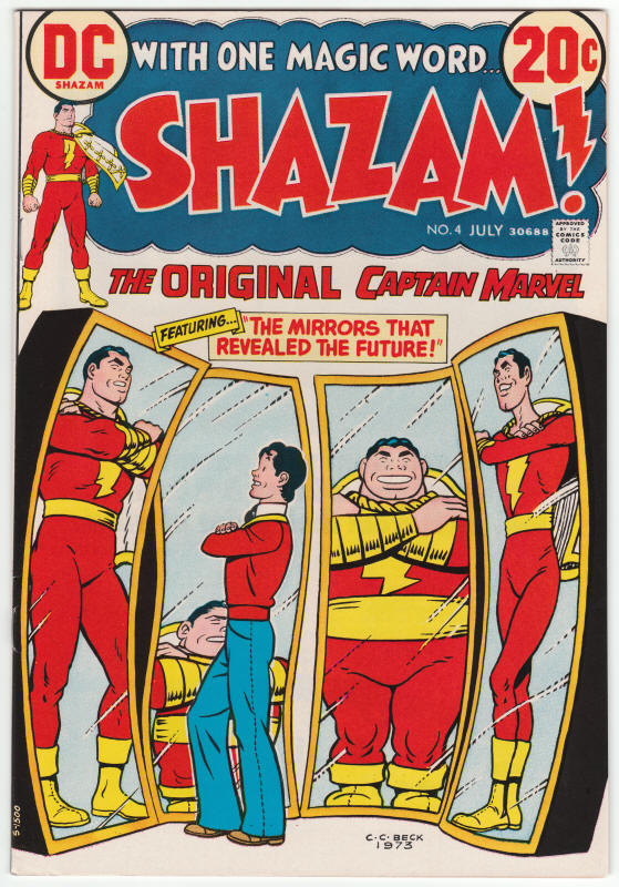 Shazam #4 front cover