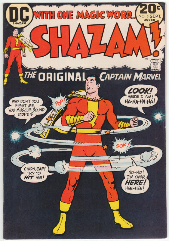 Shazam #5 front cover