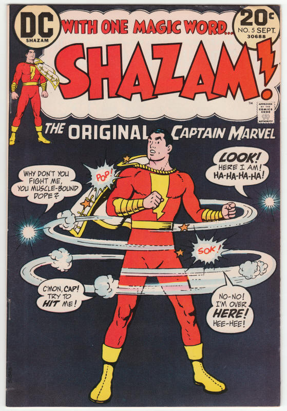 Shazam #5 front cover