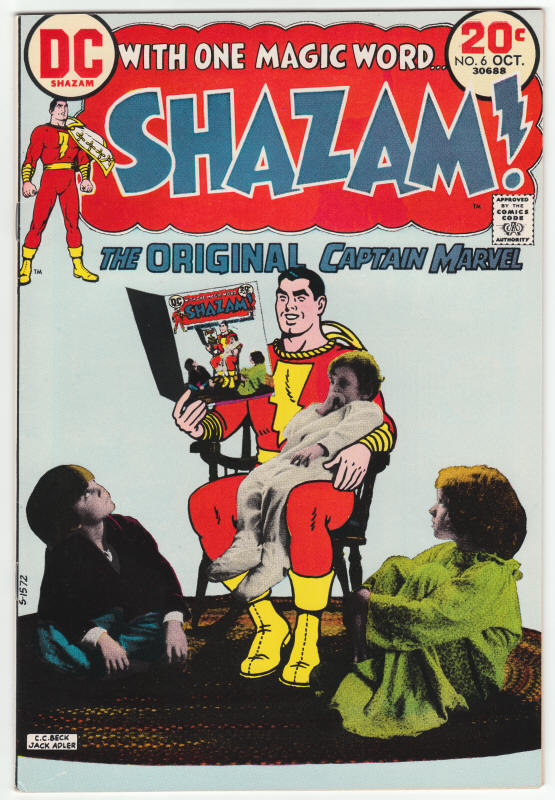 Shazam #6 front cover