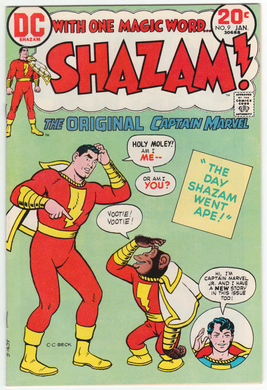 Shazam #9 front cover