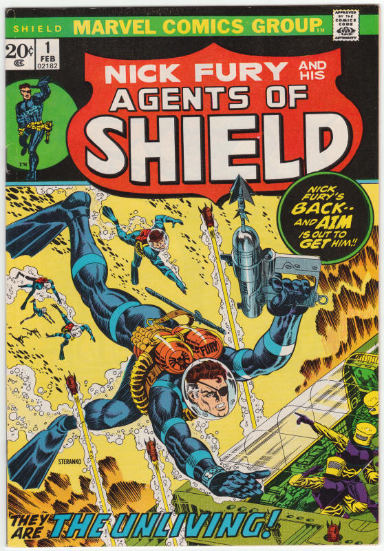 S.H.I.E.L.D. #1 front cover