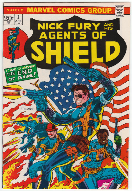 S.H.I.E.L.D. #2 front cover