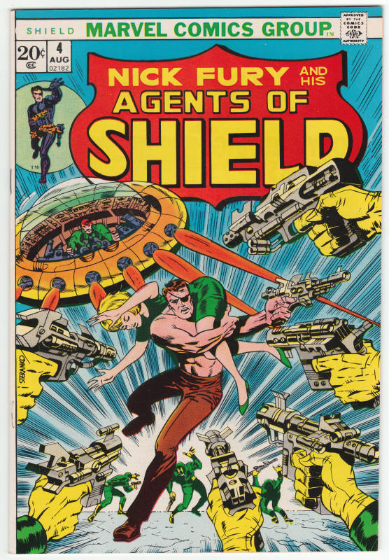 S.H.I.E.L.D. #4 front cover