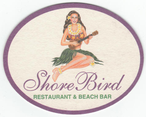 Shore Bird Bar Coaster