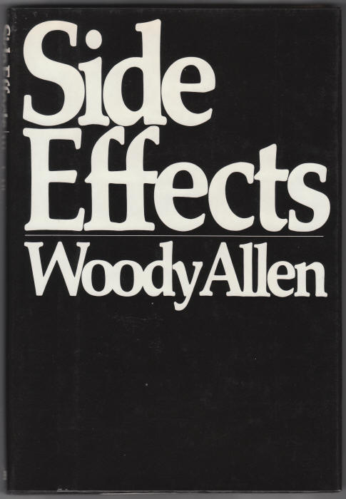 Side Effects Woody Allen front cover