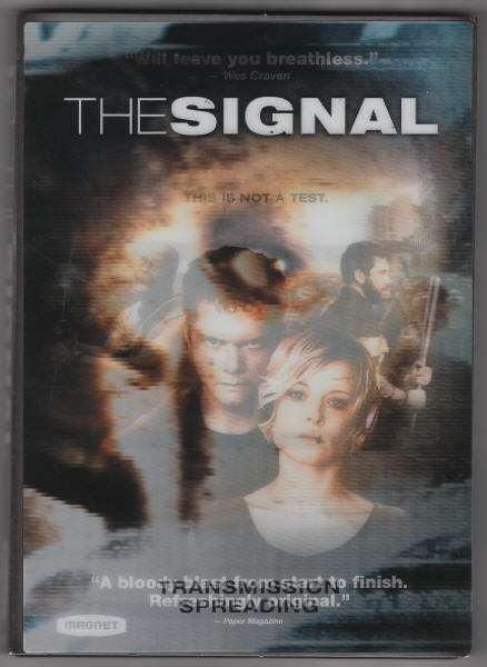 The Signal DVD lenticular slipcover