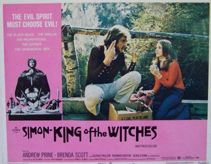 Simon King Of The Witches Lobby Card #3