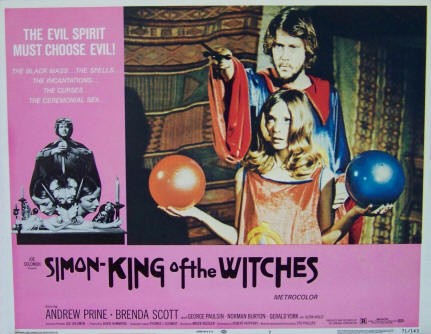 Simon King Of The Witches Lobby Card #7