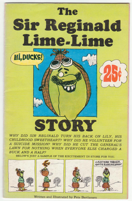 The Sir Reginald Lime Lime Story front cover
