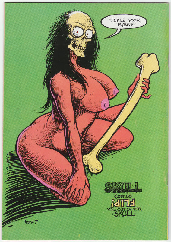 Skull Comics #3 back cover