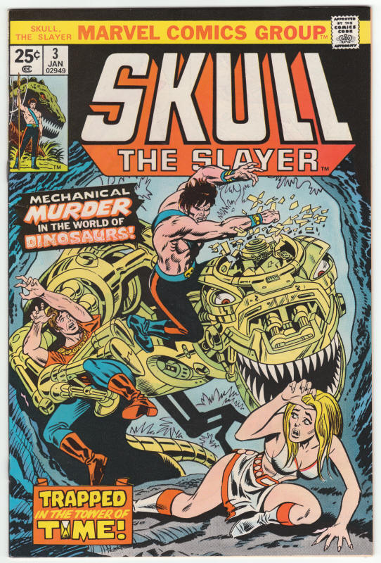 Skull The Slayer #3 front cover
