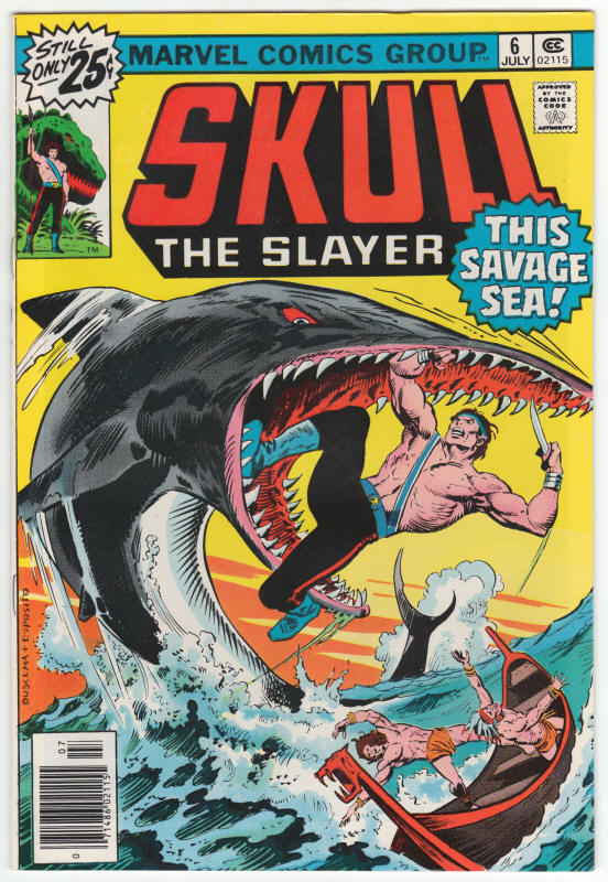 Skull The Slayer #6 front cover
