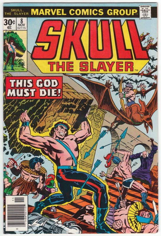 Skull The Slayer #8 front cover
