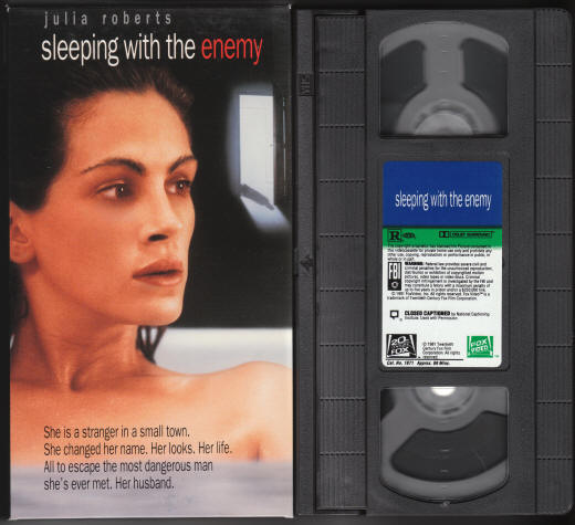Sleeping With The Enemy VHS Tape