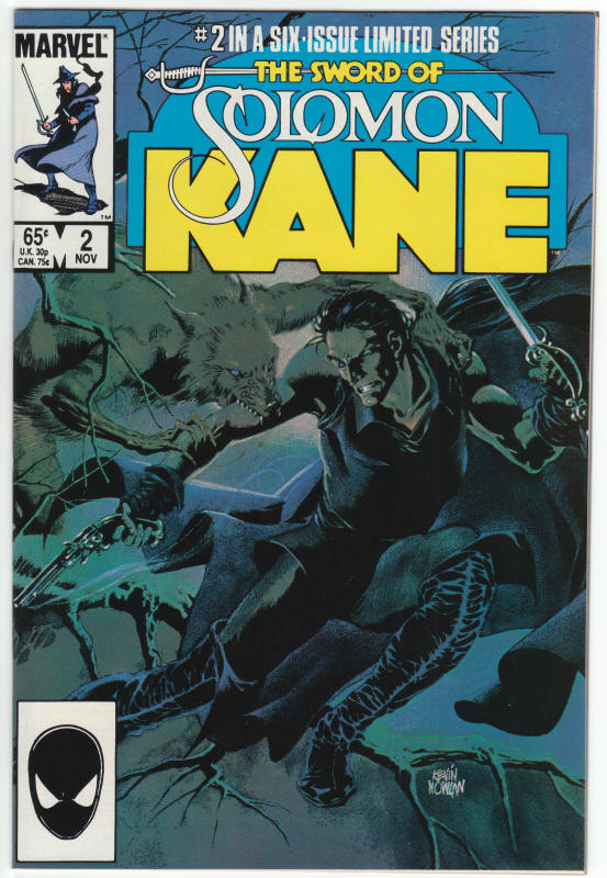 Solomon Kane #2 front cover