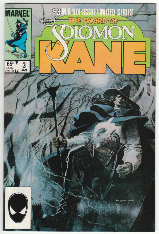Solomon Kane #3 front cover