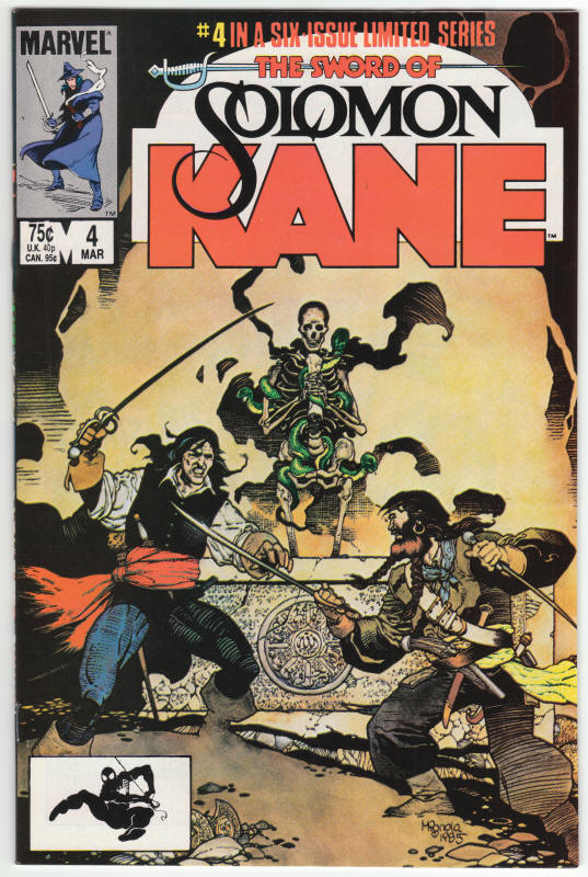 Solomon Kane #4 front cover