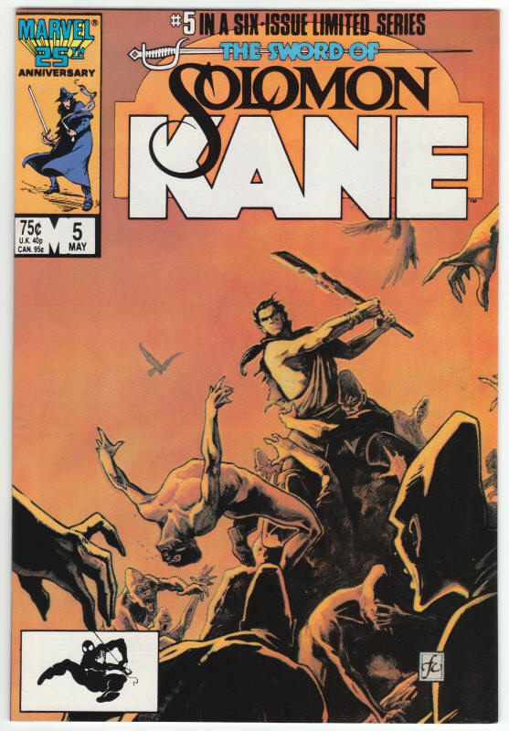 Solomon Kane #5 front cover