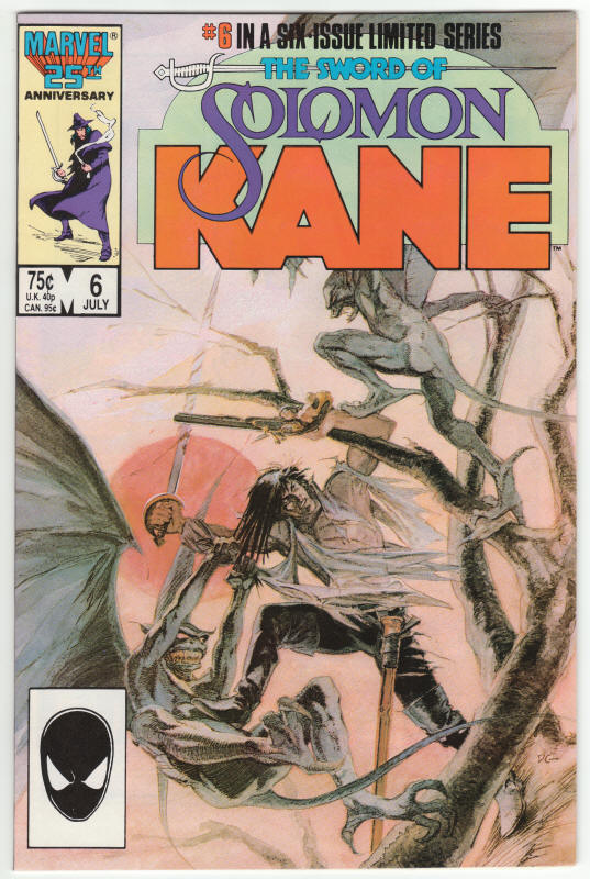 Solomon Kane #6 front cover