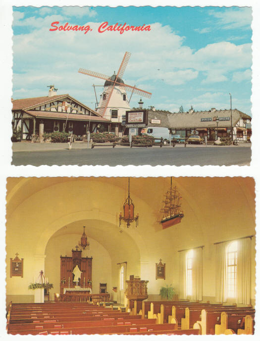 Solvang California Post Cards