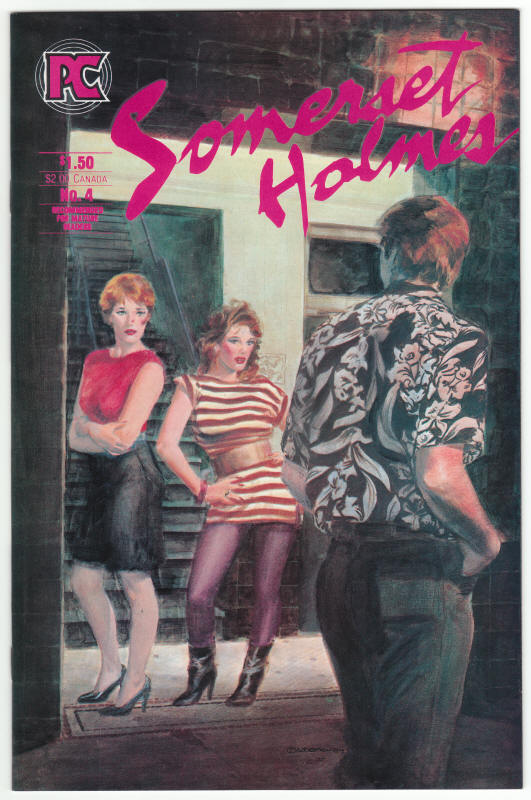 Somerset Holmes #4 front cover