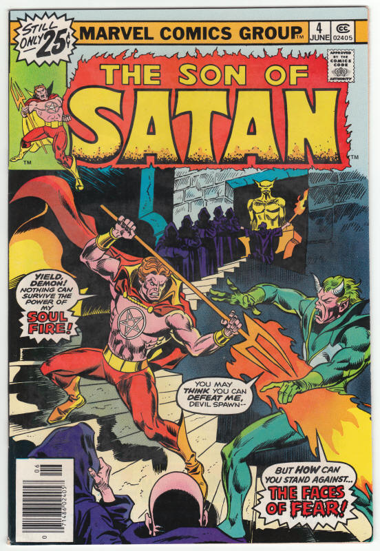 Son Of Satan #4 front cover