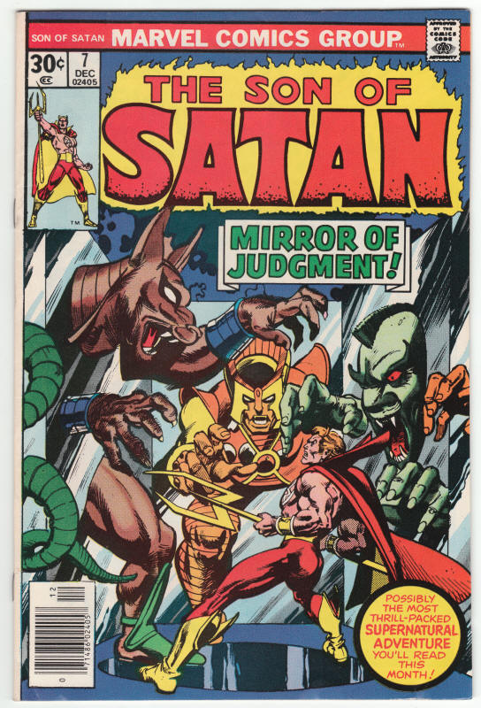Son Of Satan #7 front cover