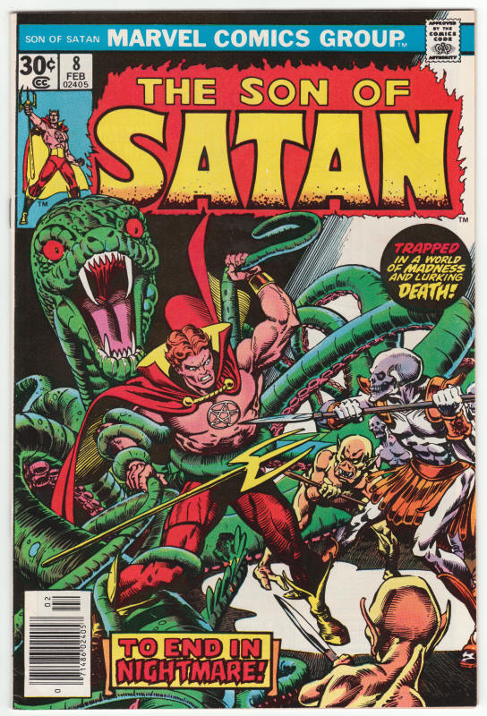Son Of Satan #8 front cover