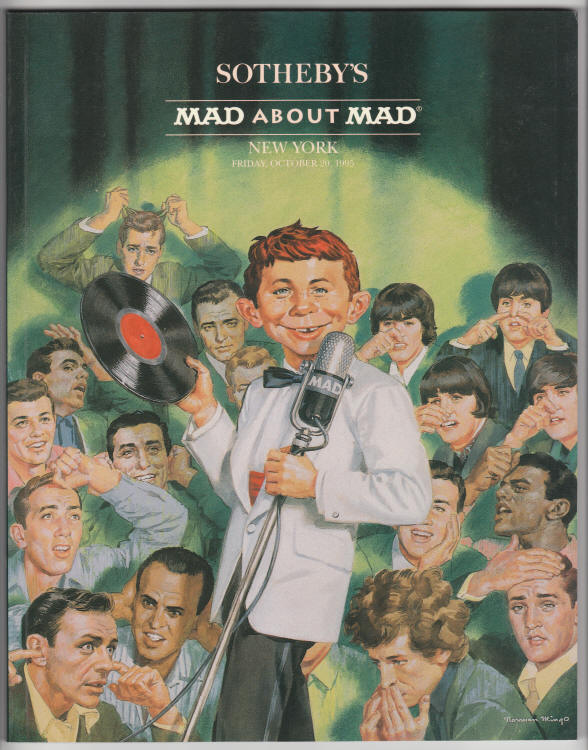 Sothebys Mad About Mad 1995 Auction Catalog front cover