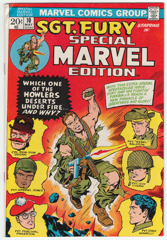 Special Marvel Edition #10 front cover