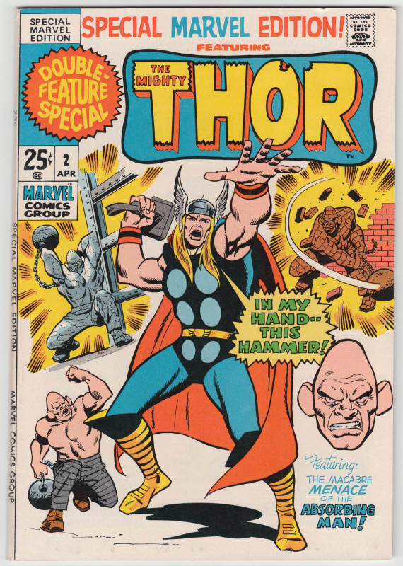 Special Marvel Edition #2 front cover