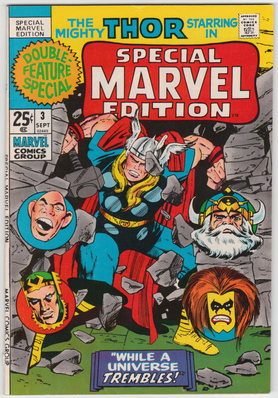 Special Marvel Edition #3 front cover