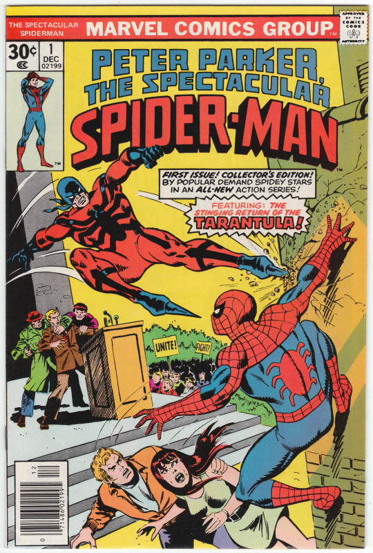The Spectacular Spider-Man #1 front cover