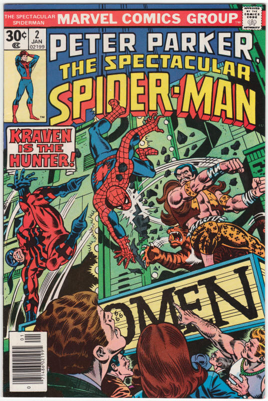 The Spectacular Spider-Man #2 front cover