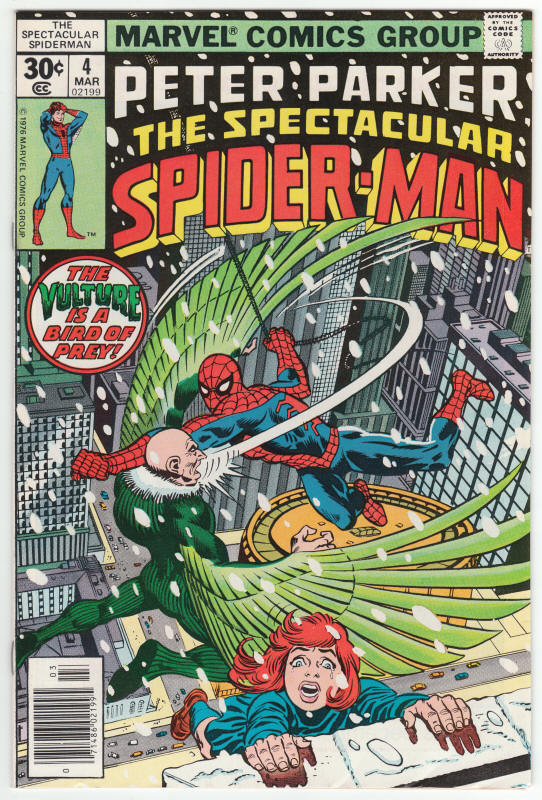The Spectacular Spider-Man #4 front cover