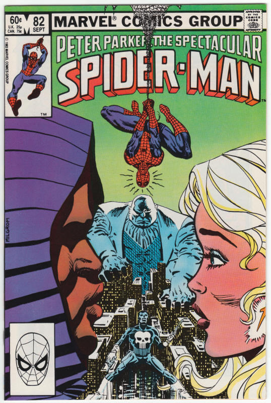 The Spectacular Spider-Man #82 front cover