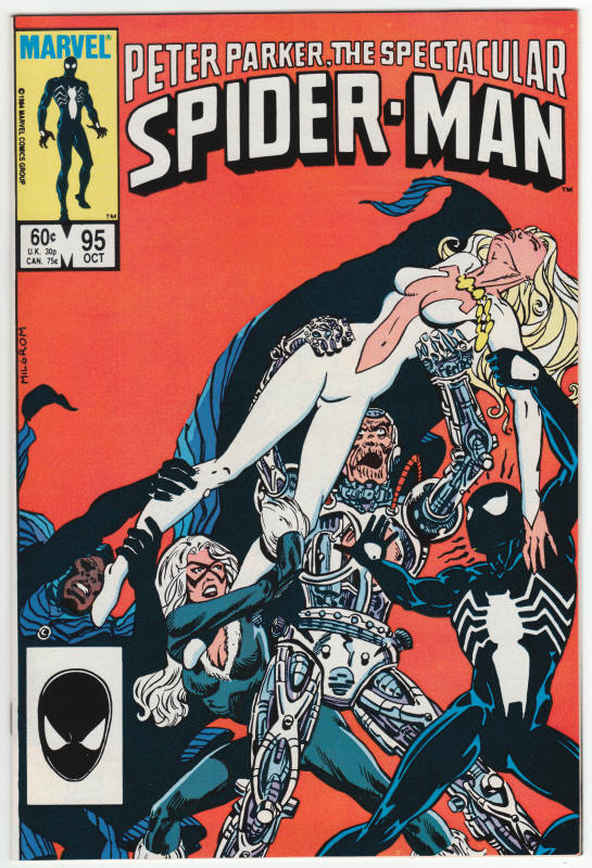 The Spectacular Spider-Man #95 front cover