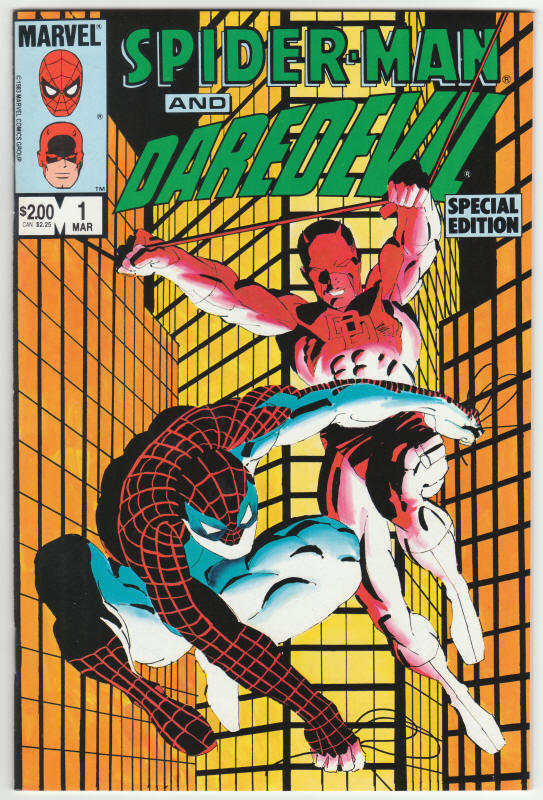Spider-Man Daredevil Special Edition #1 front cover