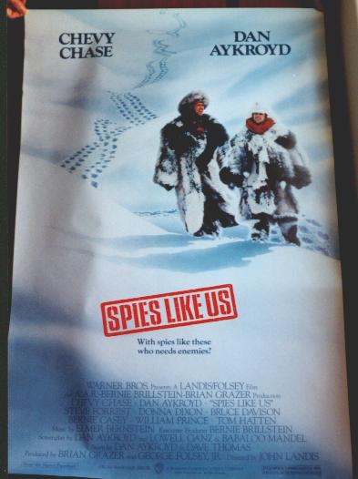 Spies Like Us One Sheet Movie Poster